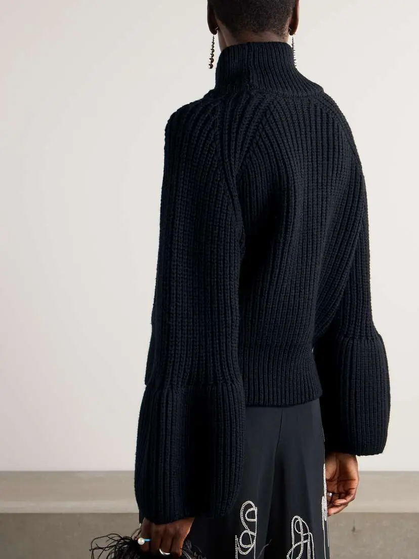 Dries Van Noten Ribbed Wool Sweater | Thumbnail 3