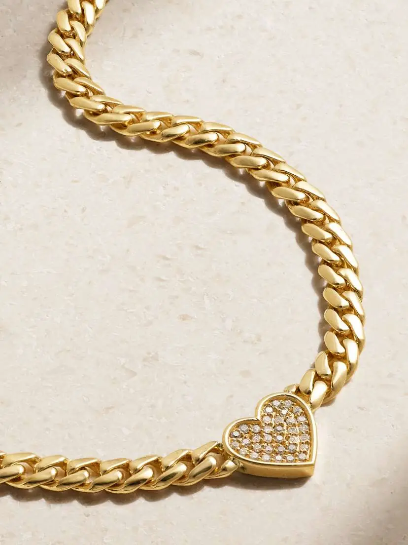Established 18-karat Gold Diamond Necklace | Thumbnail 4 Established 18-karat Gold Diamond Necklace | Thumbnail 4