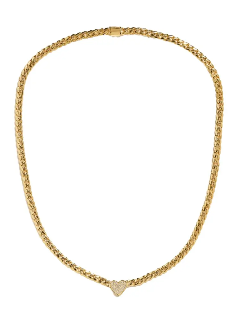 18-karat Gold Diamond Necklace 18-karat Gold Diamond Necklace