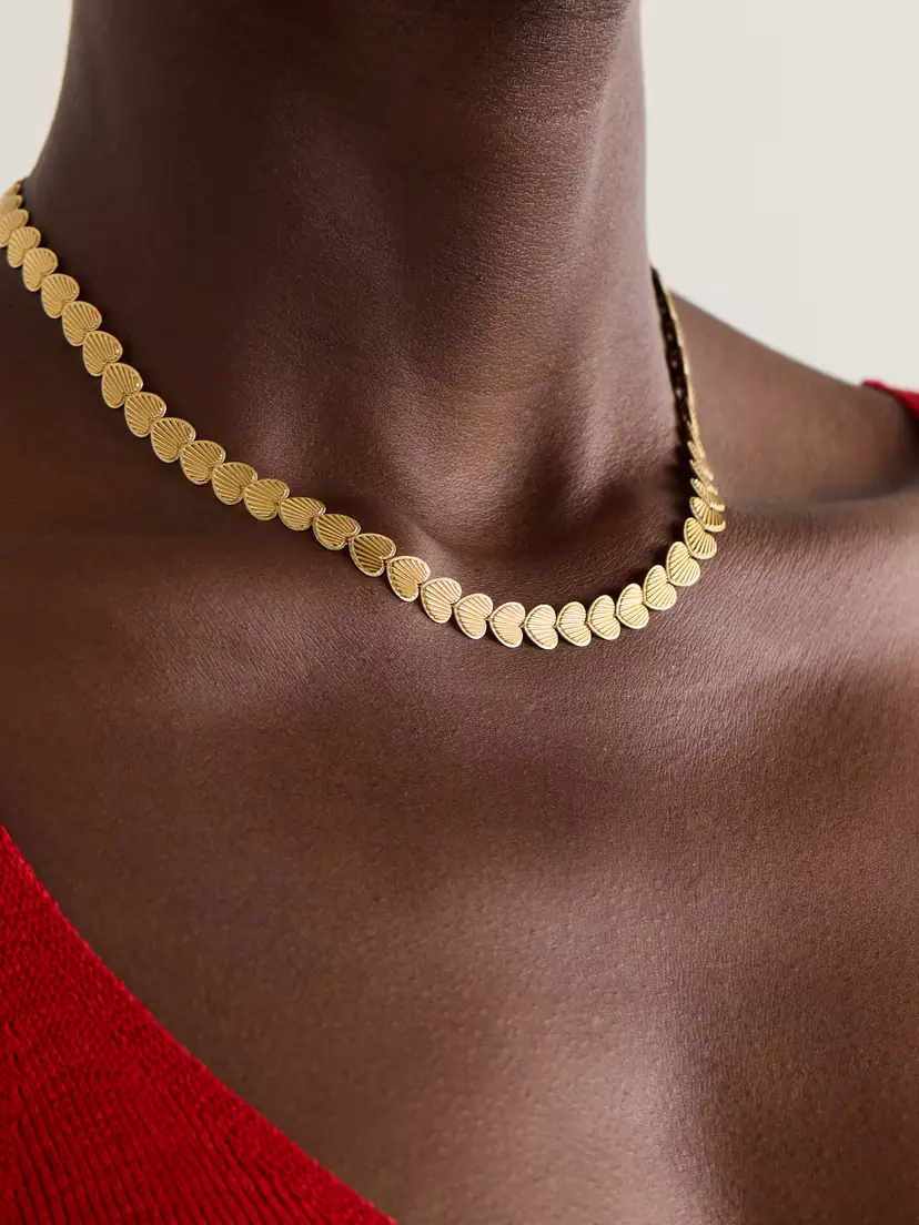 Foundrae True Love Small 18-karat Gold Necklace | Thumbnail 2 Foundrae True Love Small 18-karat Gold Necklace | Thumbnail 2