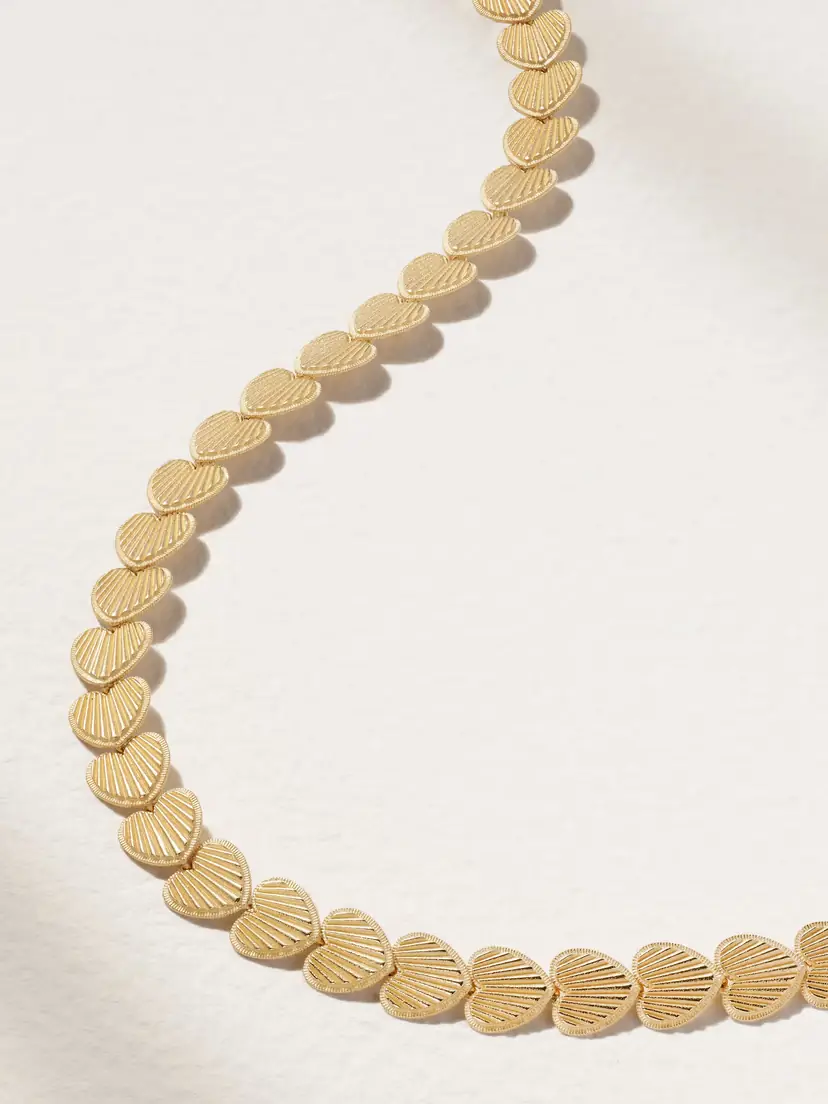 Foundrae True Love Small 18-karat Gold Necklace | Thumbnail 4 Foundrae True Love Small 18-karat Gold Necklace | Thumbnail 4