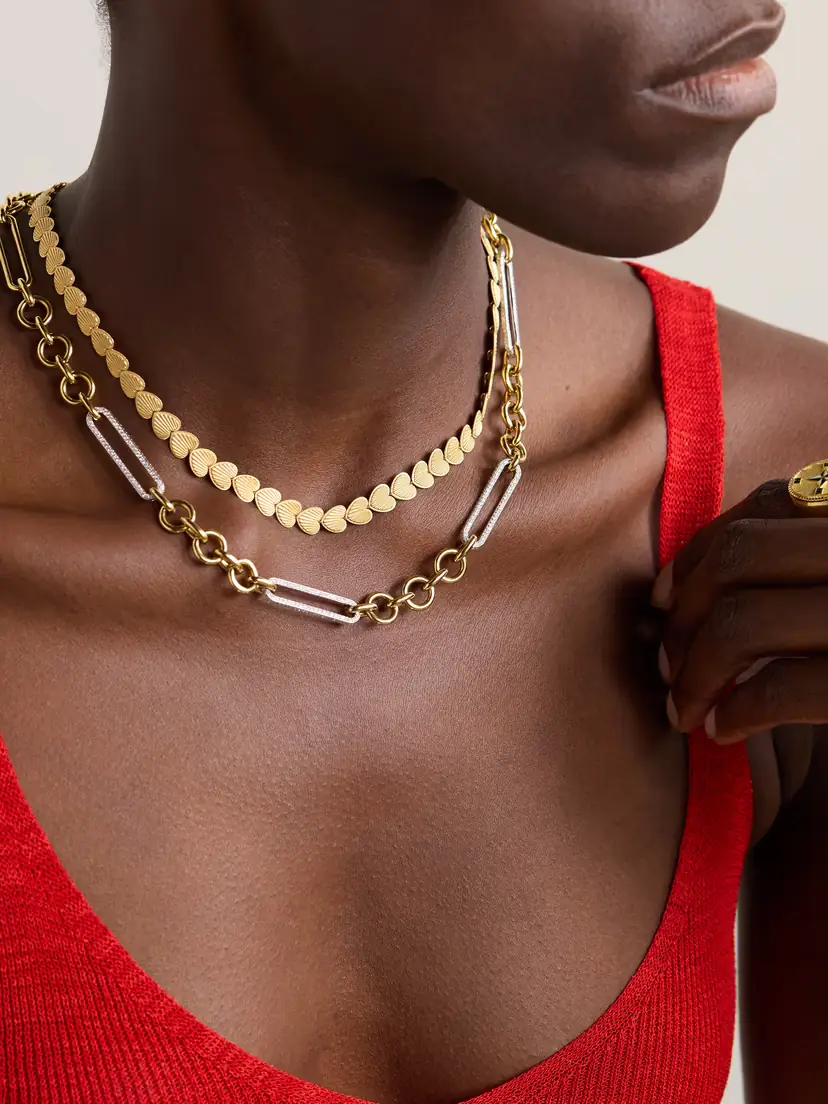 Foundrae True Love Small 18-karat Gold Necklace | Thumbnail 5 Foundrae True Love Small 18-karat Gold Necklace | Thumbnail 5