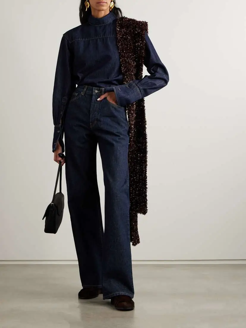 Dries Van Noten Denim Shirt | Thumbnail 2 Dries Van Noten Denim Shirt | Thumbnail 2