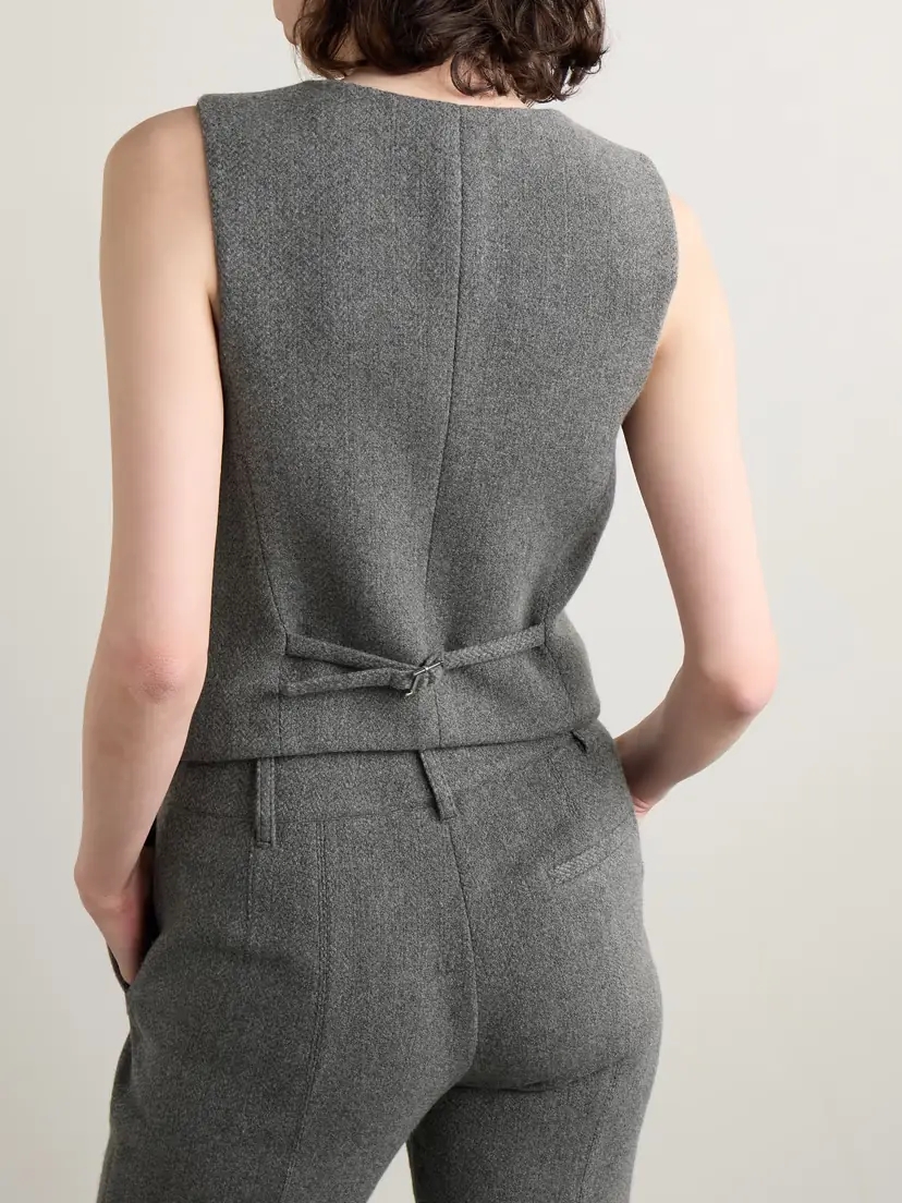Gabriela Hearst Coleridge Wool And Cashmere-blend Vest | Thumbnail 4 Gabriela Hearst Coleridge Wool And Cashmere-blend Vest | Thumbnail 4