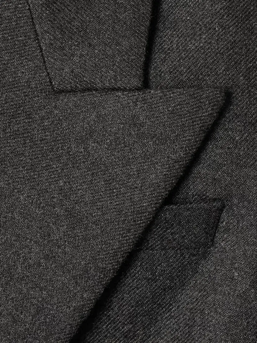 Saint Laurent Double-breasted Cashmere-twill Blazer | Thumbnail 5 Saint Laurent Double-breasted Cashmere-twill Blazer | Thumbnail 5