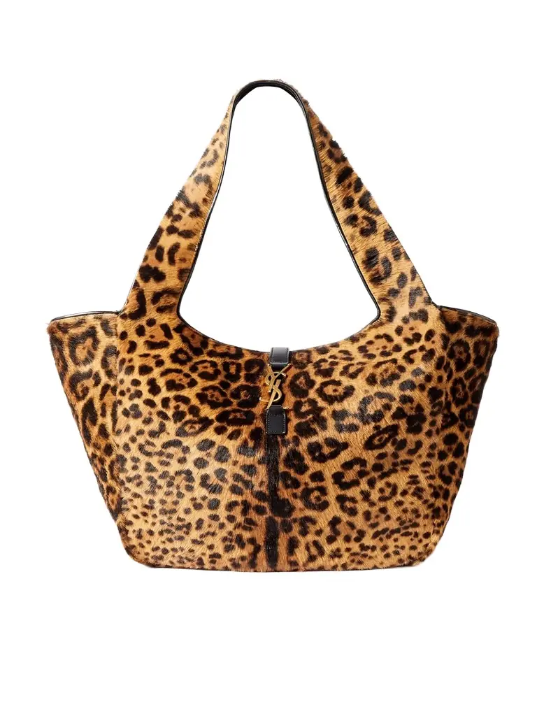 Le 5 À 7 Bea Leopard-print Calf Hair Tote