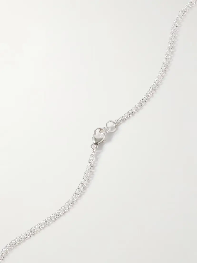 AGMES Audrey Recycled Sterling Silver And Gold Vermeil Necklace | Thumbnail 3 AGMES Audrey Recycled Sterling Silver And Gold Vermeil Necklace | Thumbnail 3