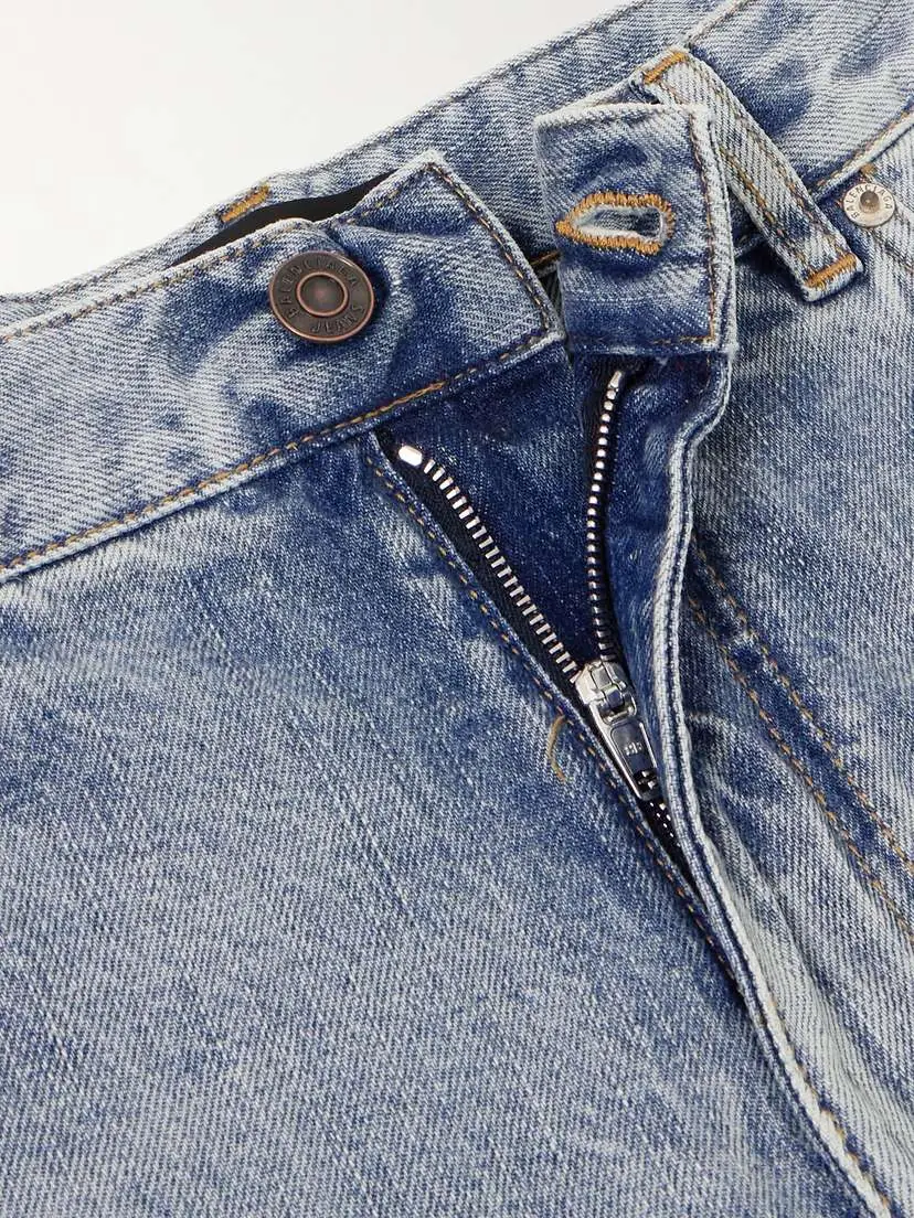 Balenciaga Distressed Low-rise Flared Jeans | Thumbnail 5