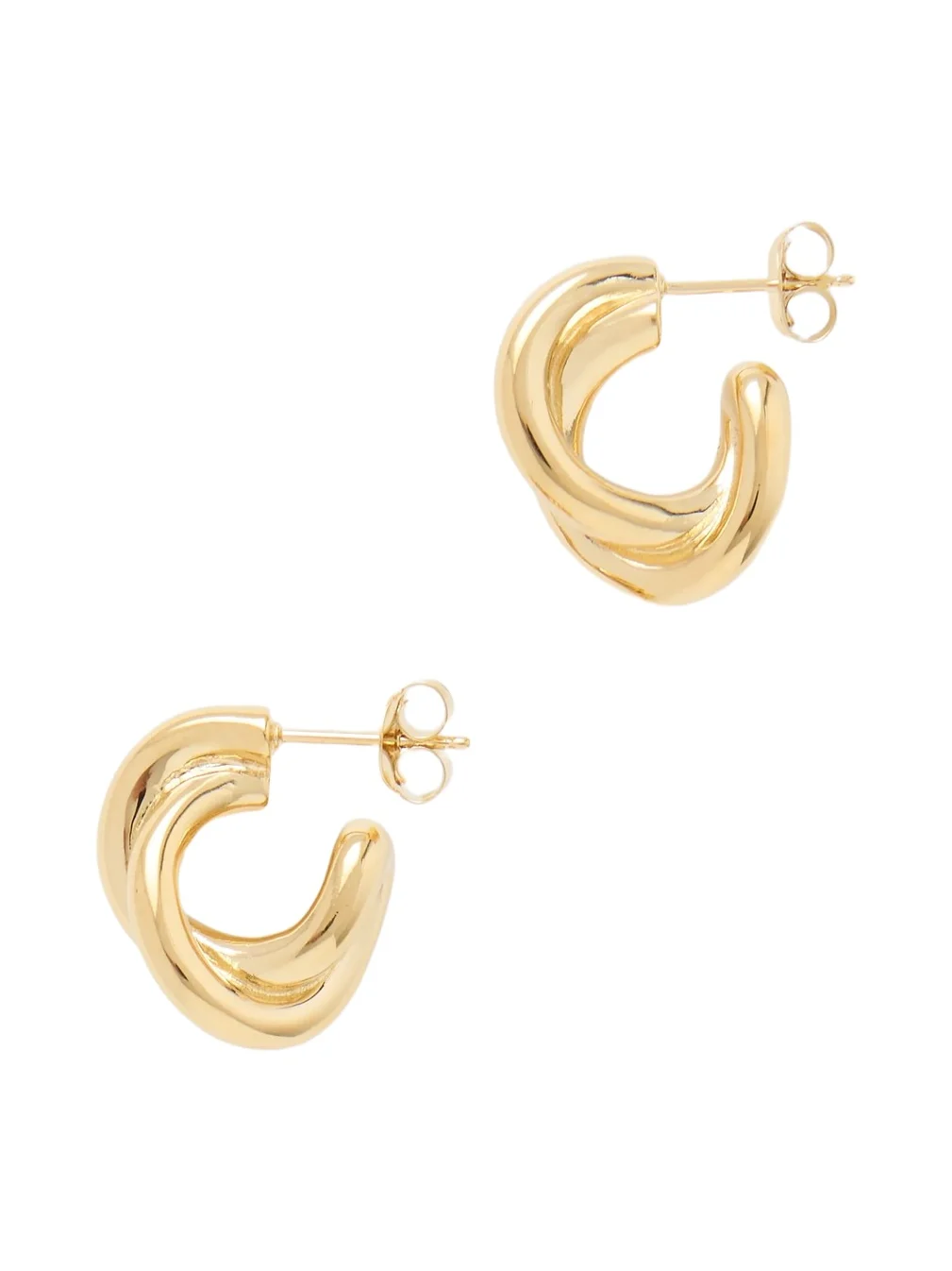 The Diana Gold-plated Hoop Earrings