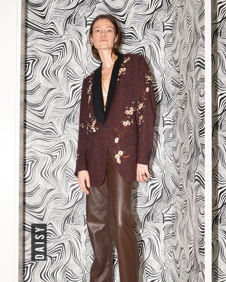 Jen Wonders Studio Dinner Jacket by Ralph Lauren adorned by Jen Wonders | Thumbnail 3