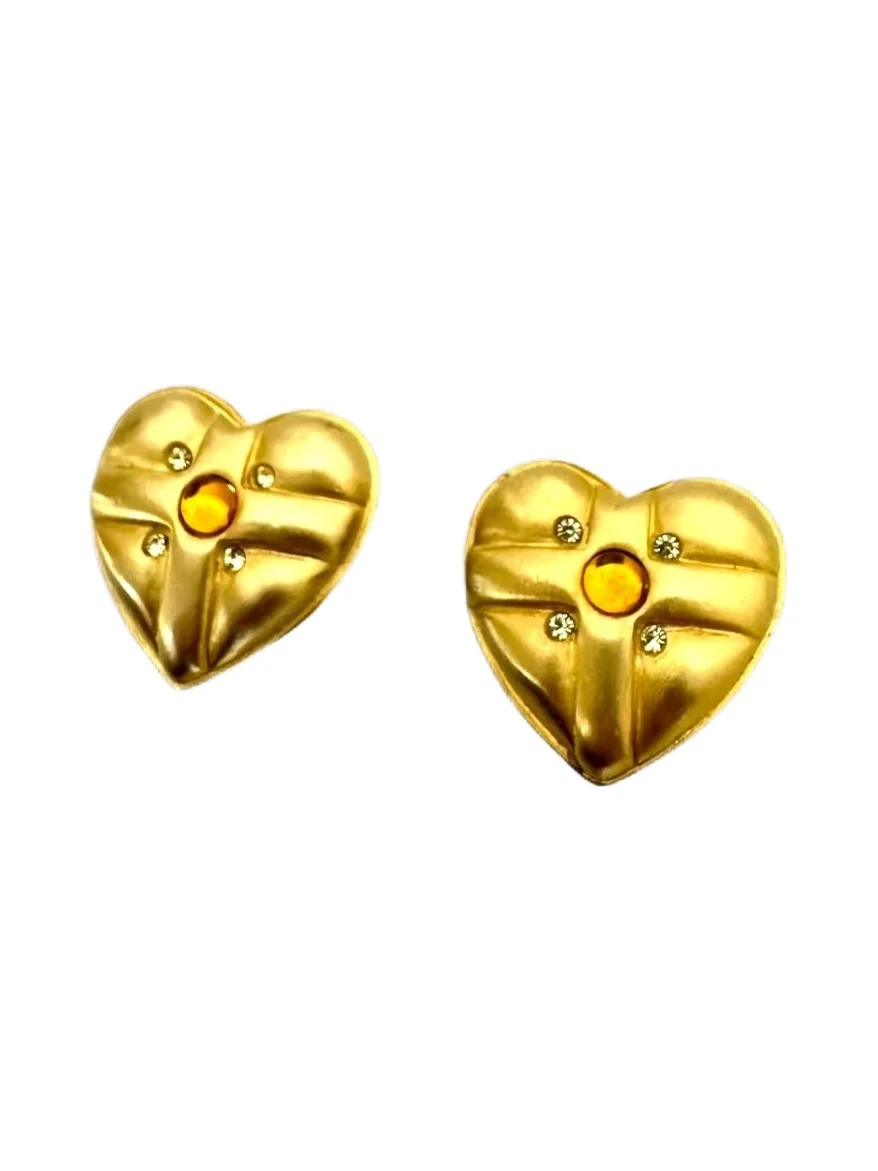 Jen Wonders Studio Heart Earrings