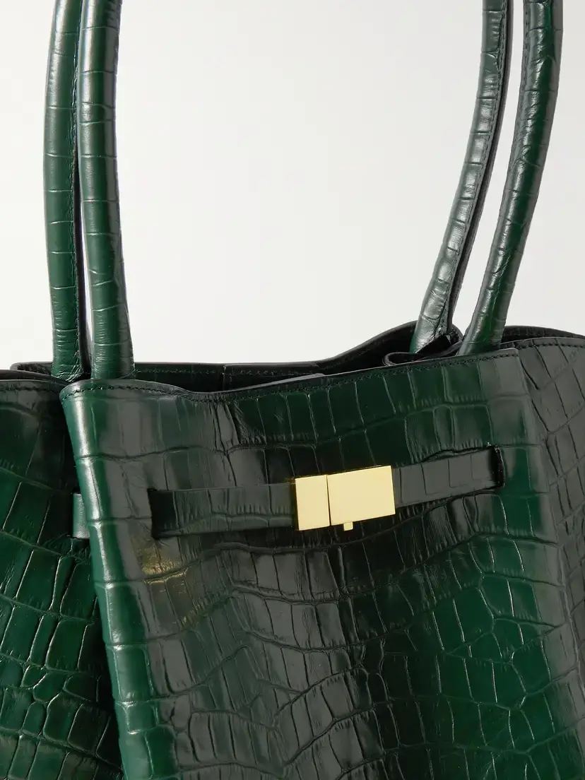 DeMellier New York Croc-effect Leather Tote | Thumbnail 4