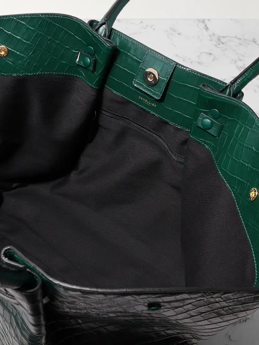 DeMellier New York Croc-effect Leather Tote | Thumbnail 5