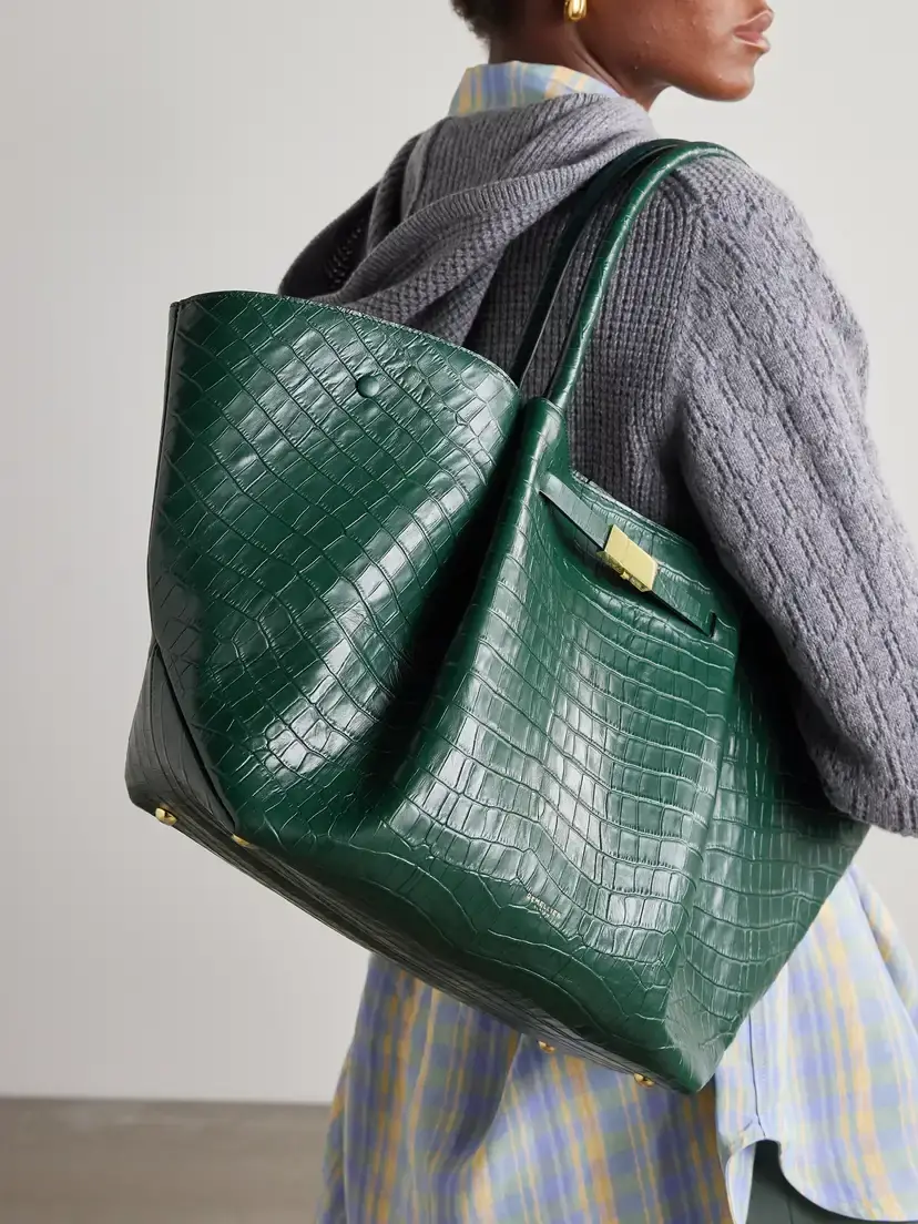 DeMellier New York Croc-effect Leather Tote | Thumbnail 6