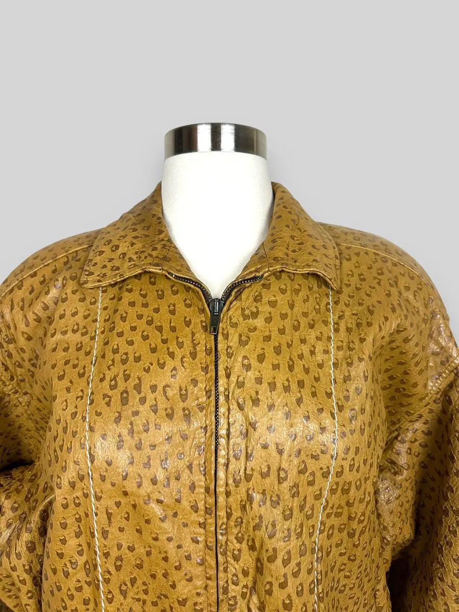 Jen Wonders Studio Leather Tan Jacket | Thumbnail 11 Jen Wonders Studio Leather Tan Jacket | Thumbnail 11