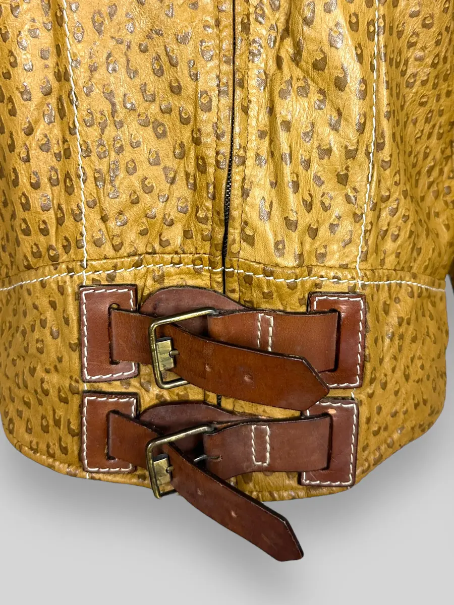 Jen Wonders Studio Leather Tan Jacket | Thumbnail 14 Jen Wonders Studio Leather Tan Jacket | Thumbnail 14