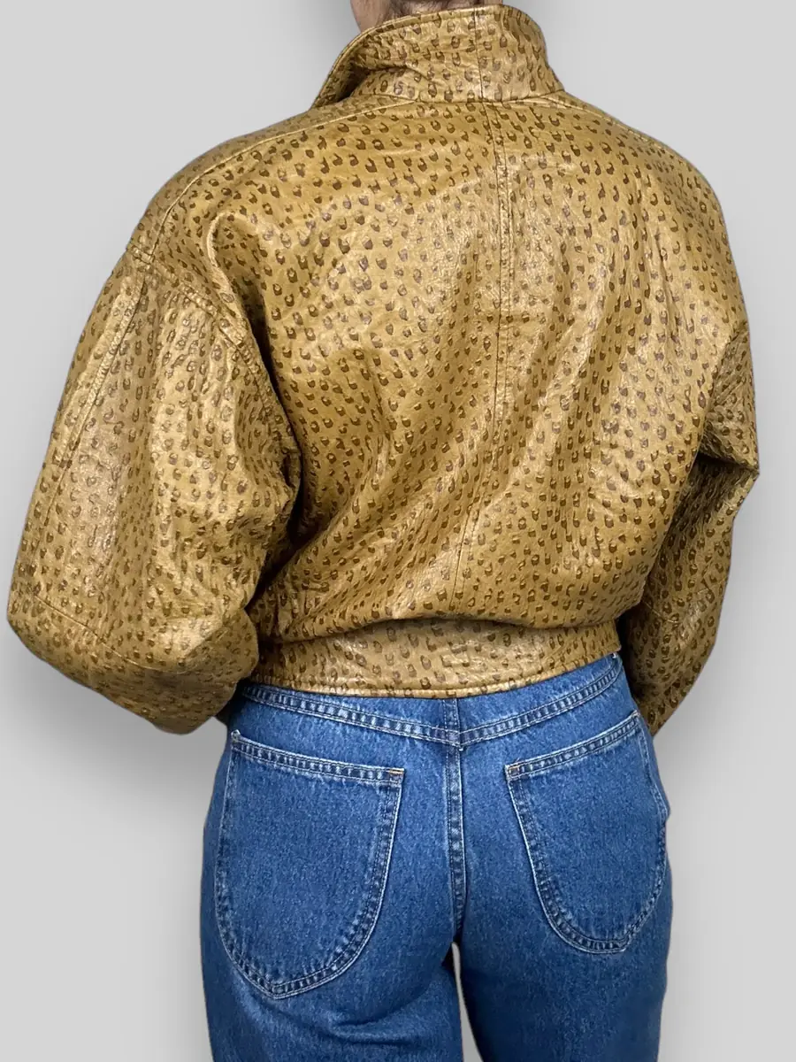 Jen Wonders Studio Leather Tan Jacket | Thumbnail 15 Jen Wonders Studio Leather Tan Jacket | Thumbnail 15
