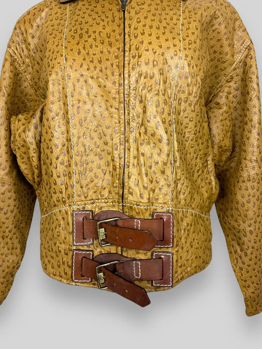 Jen Wonders Studio Leather Tan Jacket | Thumbnail 9 Jen Wonders Studio Leather Tan Jacket | Thumbnail 9