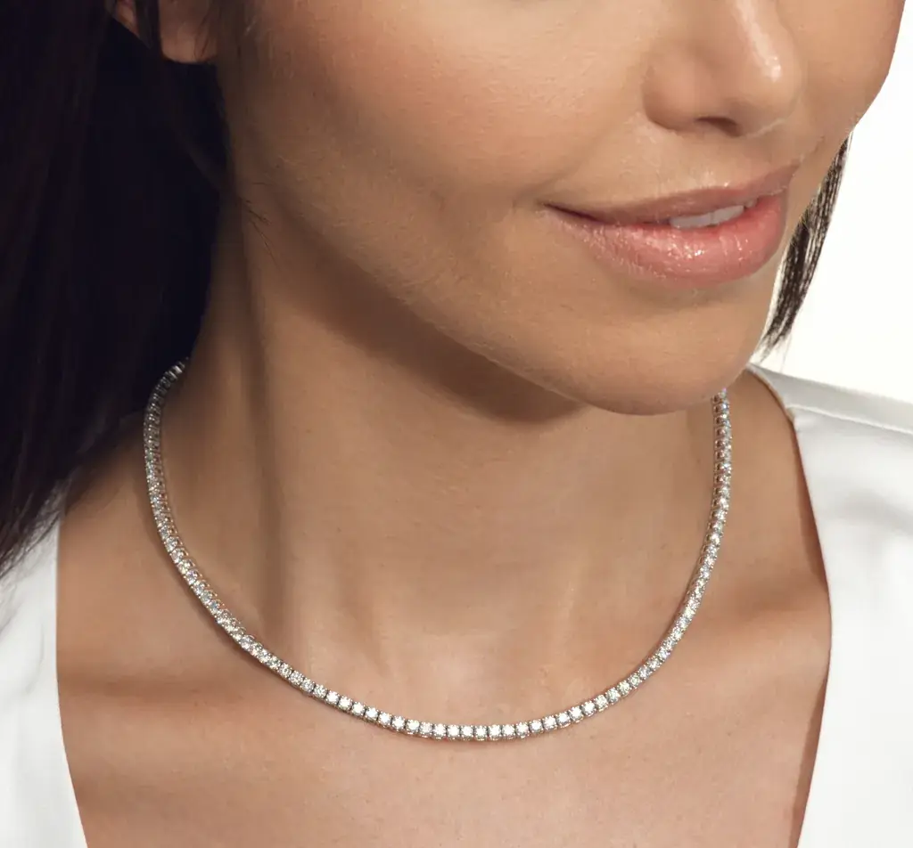 Stephanie Gottlieb Diamond Tennis Necklace | Thumbnail 2 Stephanie Gottlieb Diamond Tennis Necklace | Thumbnail 2