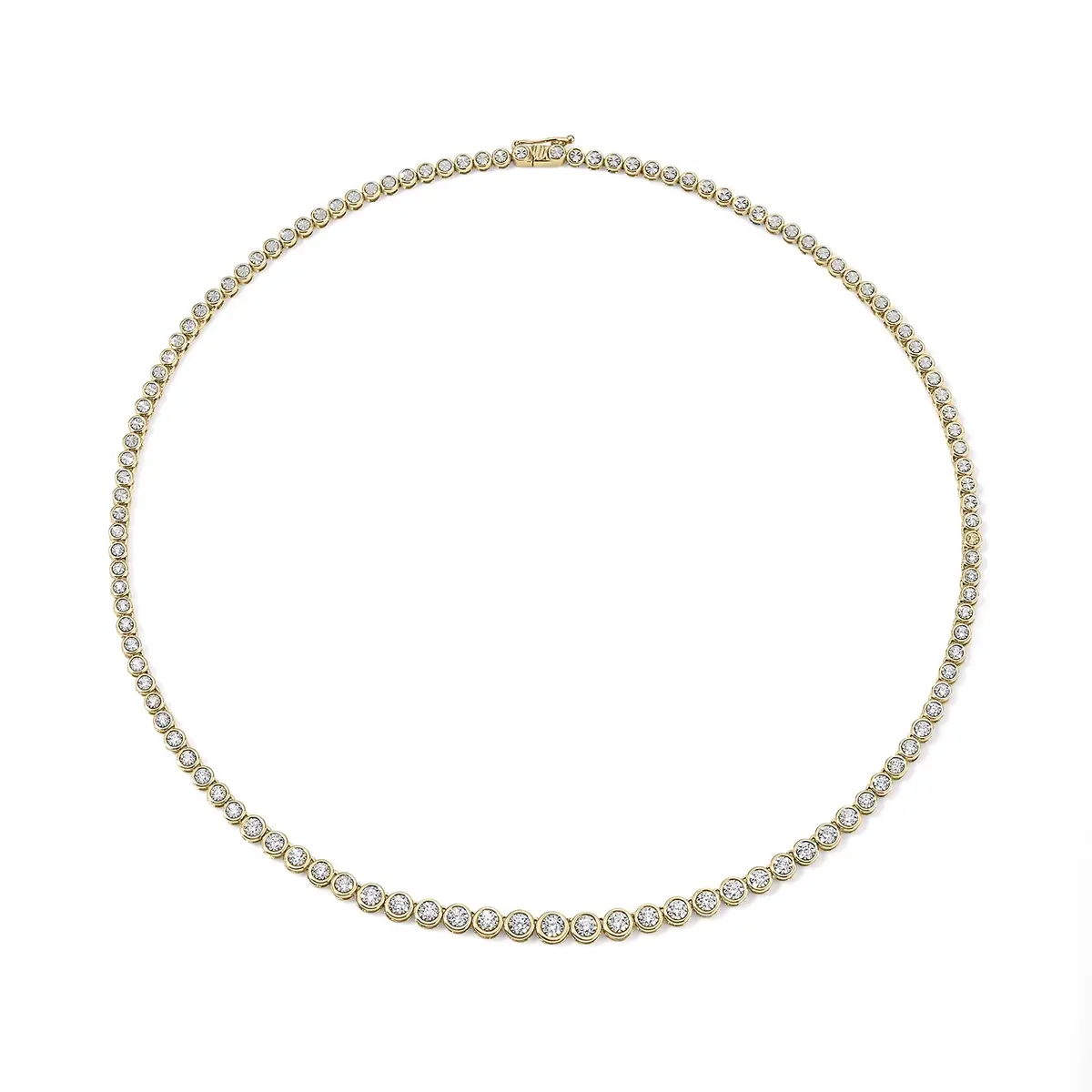 Stephanie Gottlieb Graduated Illusion Tennis Necklace | Thumbnail 7 Stephanie Gottlieb Graduated Illusion Tennis Necklace | Thumbnail 7