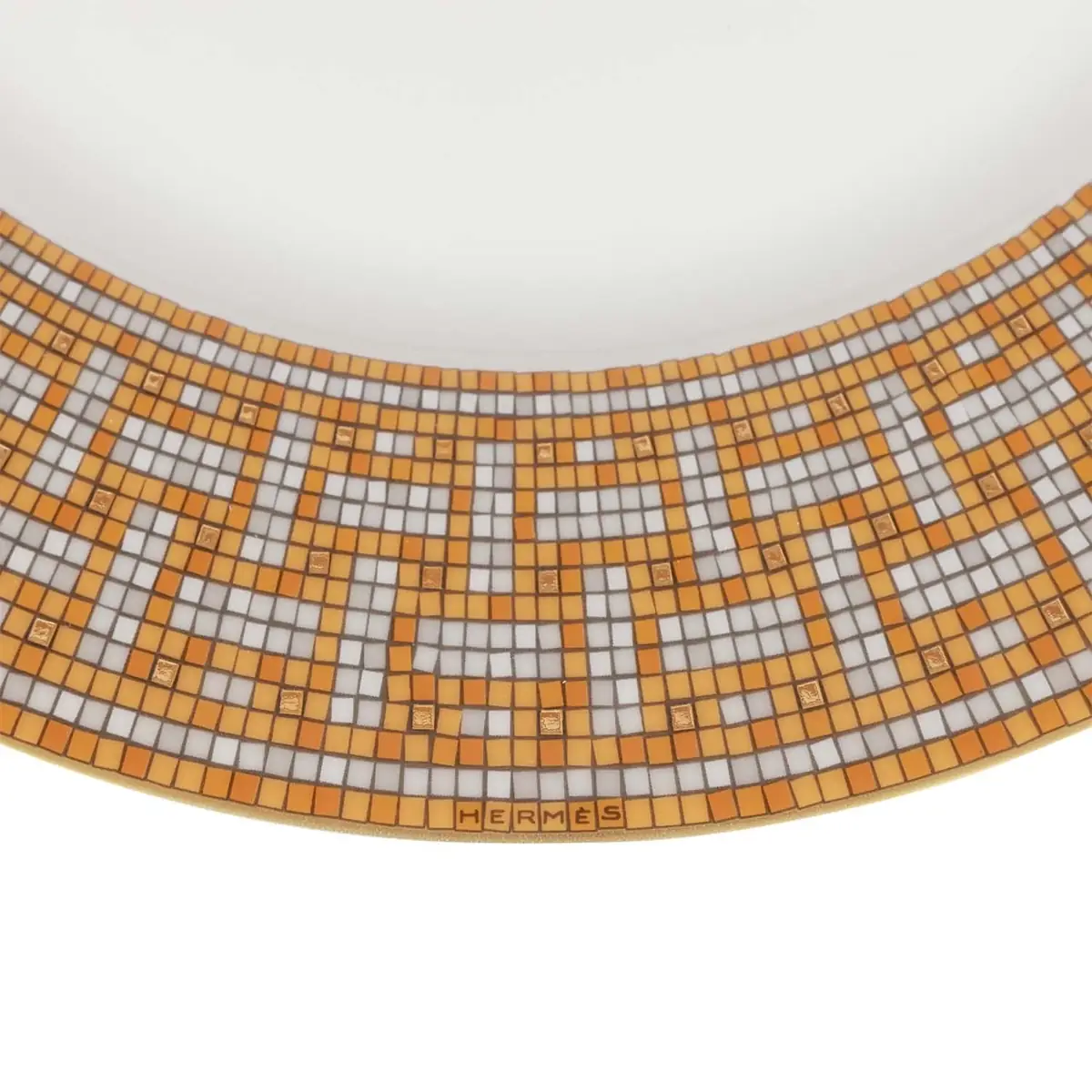 HERMÈS Hermes "Mosaique Au 24" Gold Dinner Plate Set | Thumbnail 2