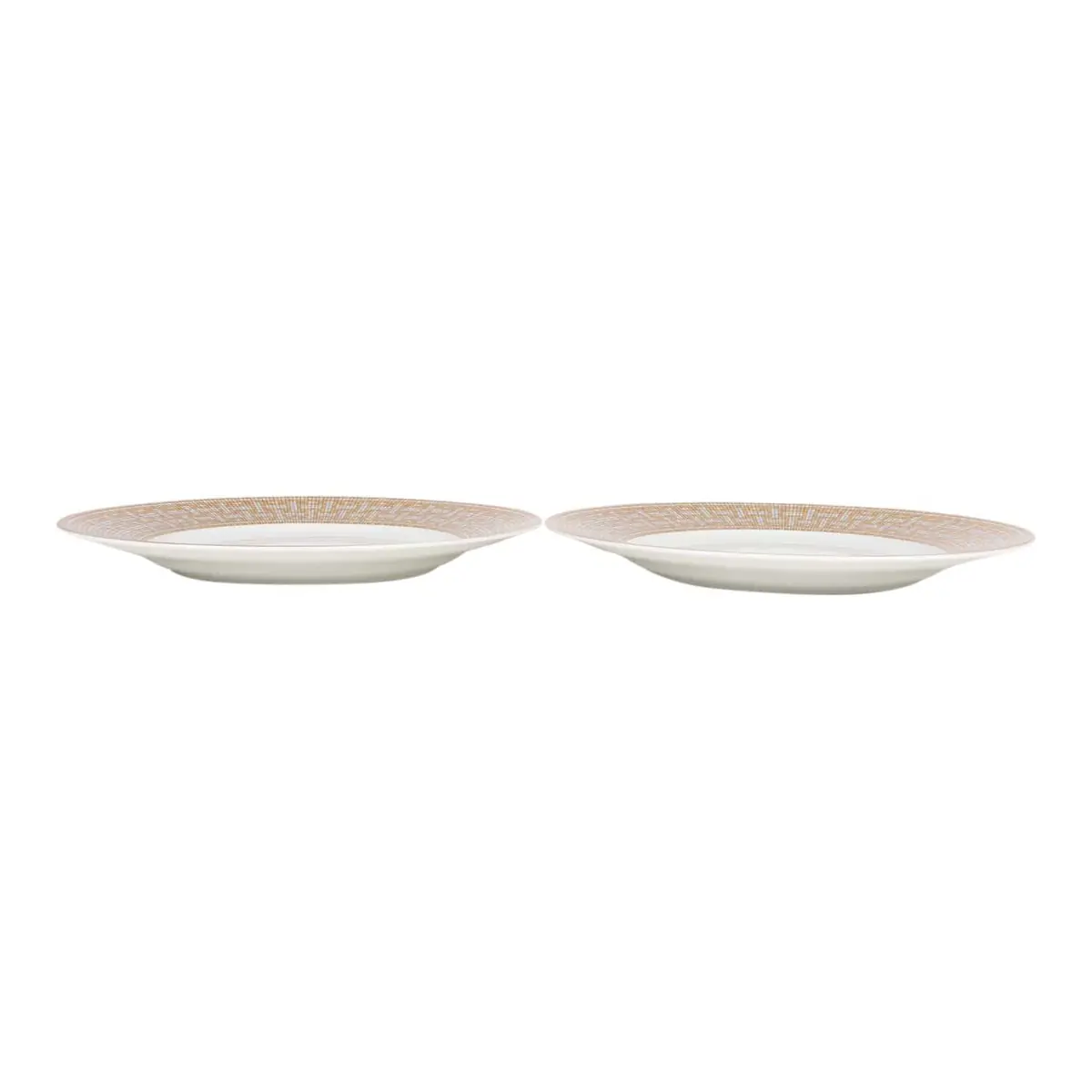 HERMÈS Hermes "Mosaique Au 24" Gold Dinner Plate Set | Thumbnail 3