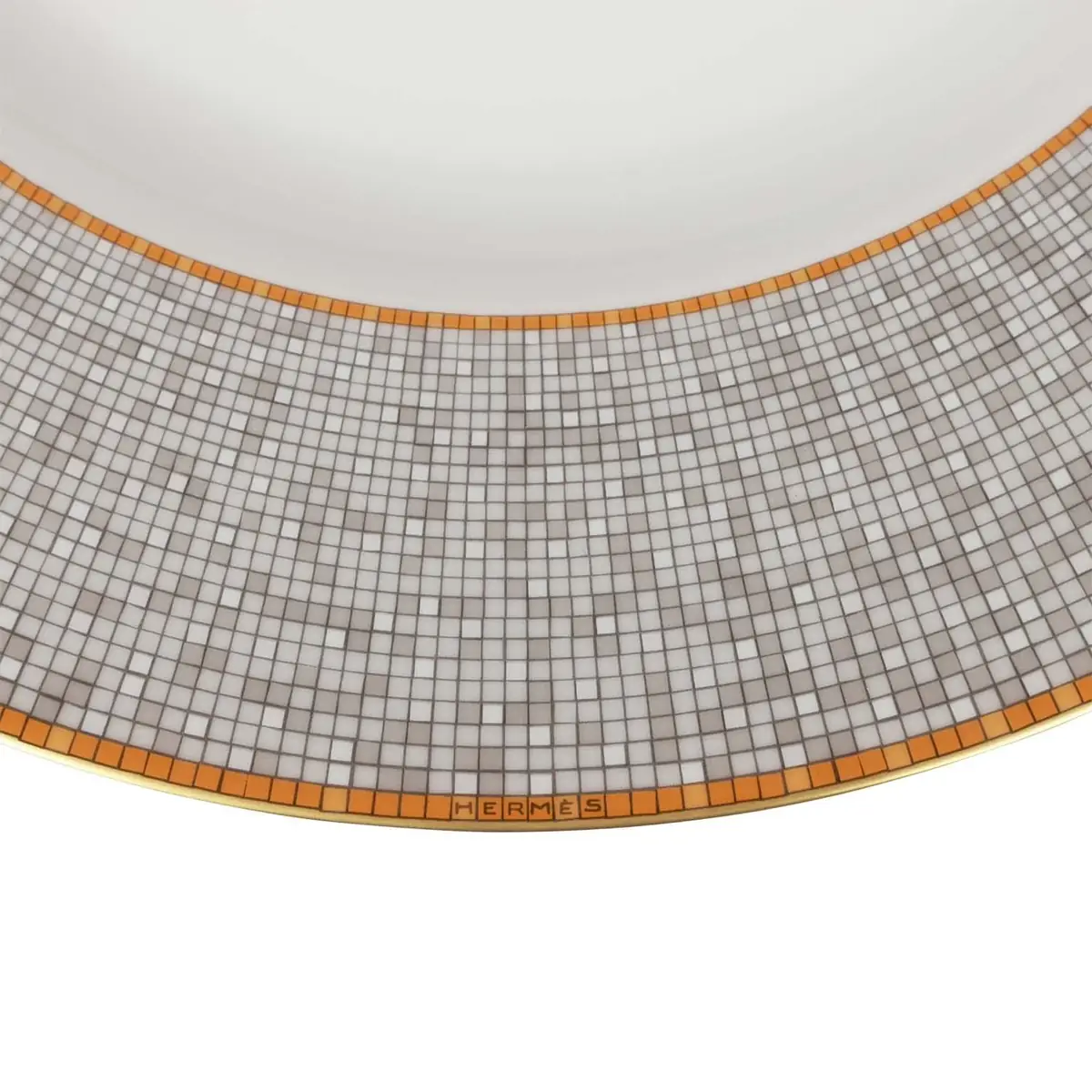 HERMÈS Hermes "Mosaique Au 24" Gold Presentation Plate Set | Thumbnail 3 HERMÈS Hermes "Mosaique Au 24" Gold Presentation Plate Set | Thumbnail 3