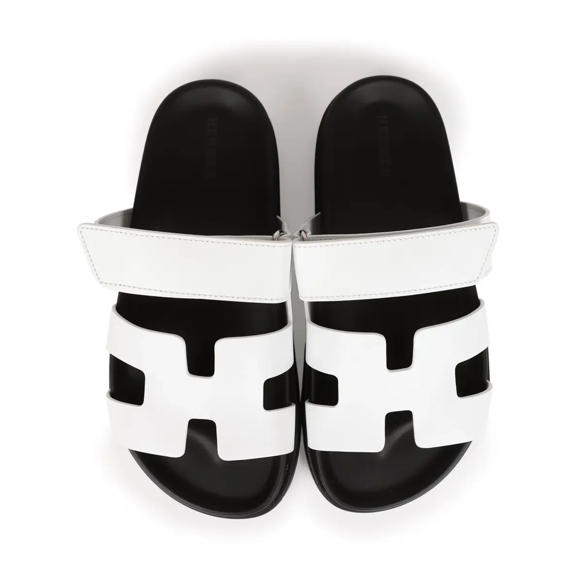 HERMÈS Hermes Chypre Sandals White Palladium Hardware 35.5 EU | Thumbnail 7 HERMÈS Hermes Chypre Sandals White Palladium Hardware 35.5 EU | Thumbnail 7