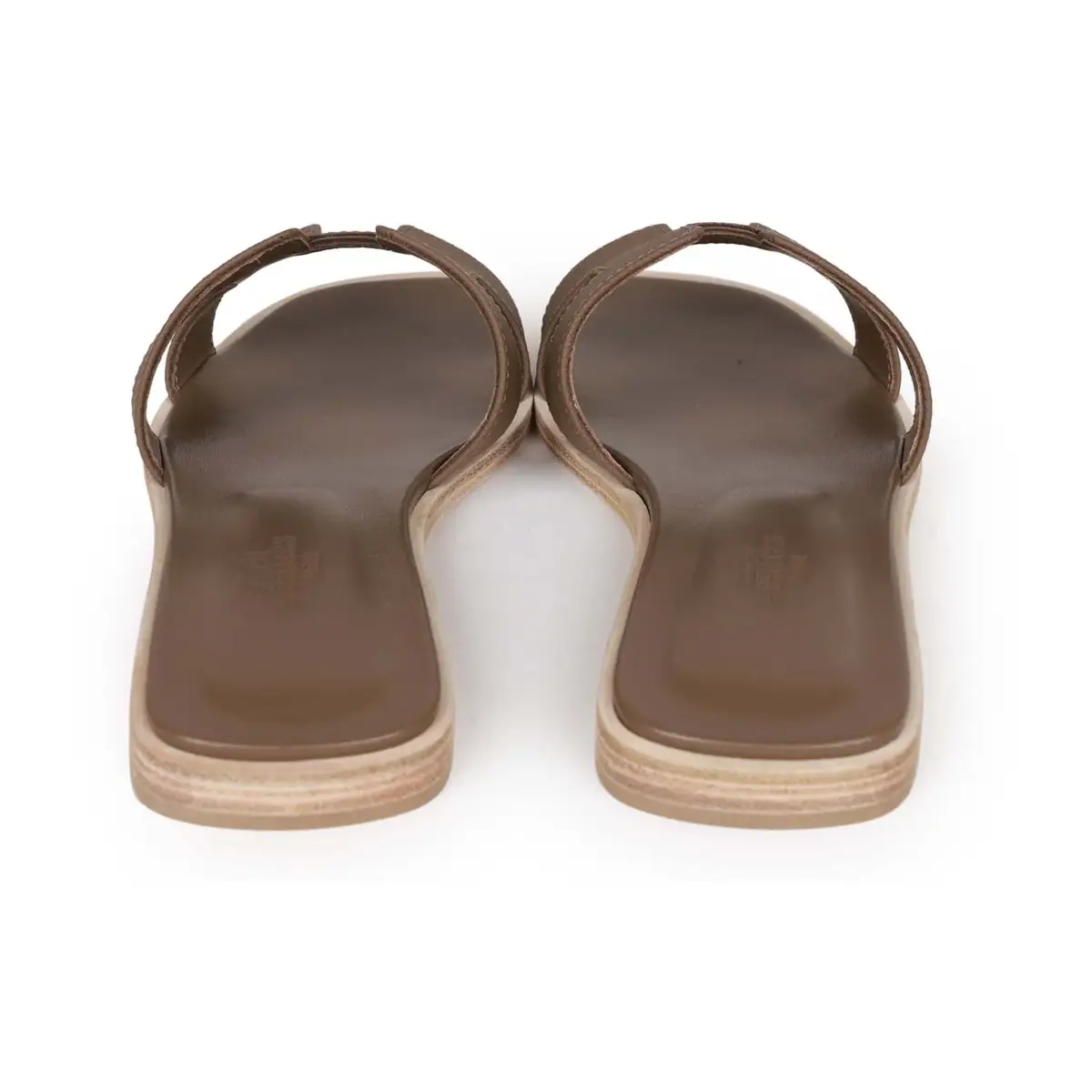 HERMÈS Hermes Oran Sandals Etoupe Epsom | Thumbnail 6 HERMÈS Hermes Oran Sandals Etoupe Epsom | Thumbnail 6