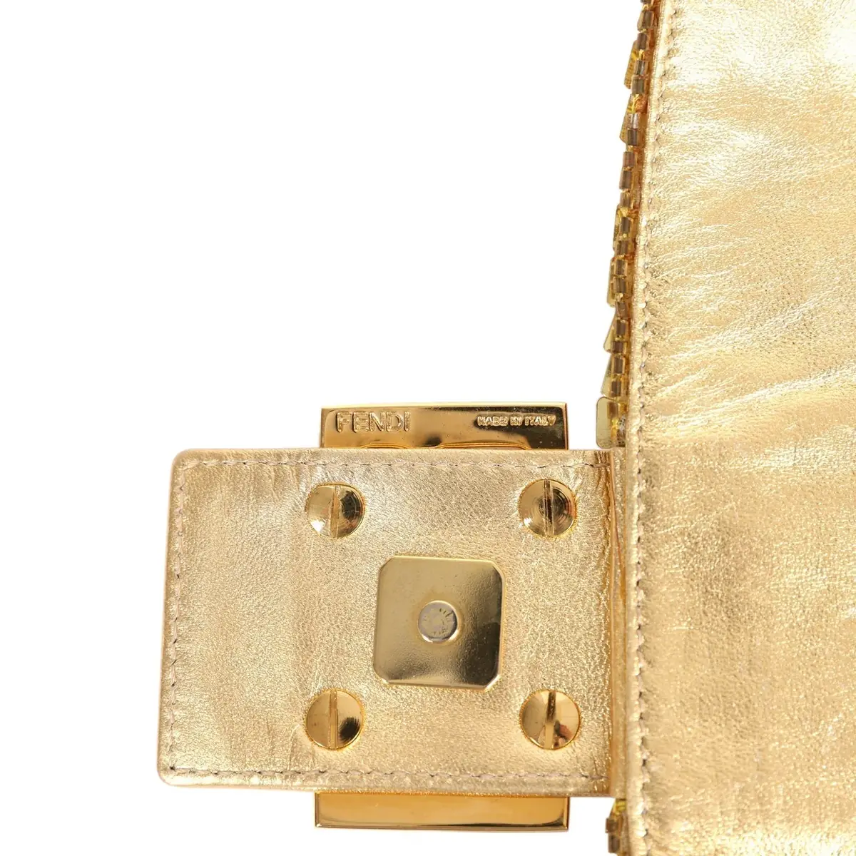 Fendi Vintage Fendi Baguette Bag Gold Sequin Gold Hardware | Thumbnail 8 Fendi Vintage Fendi Baguette Bag Gold Sequin Gold Hardware | Thumbnail 8