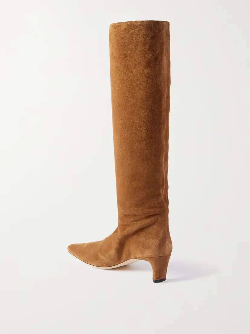 Staud Wally Suede Knee Boots | Thumbnail 3