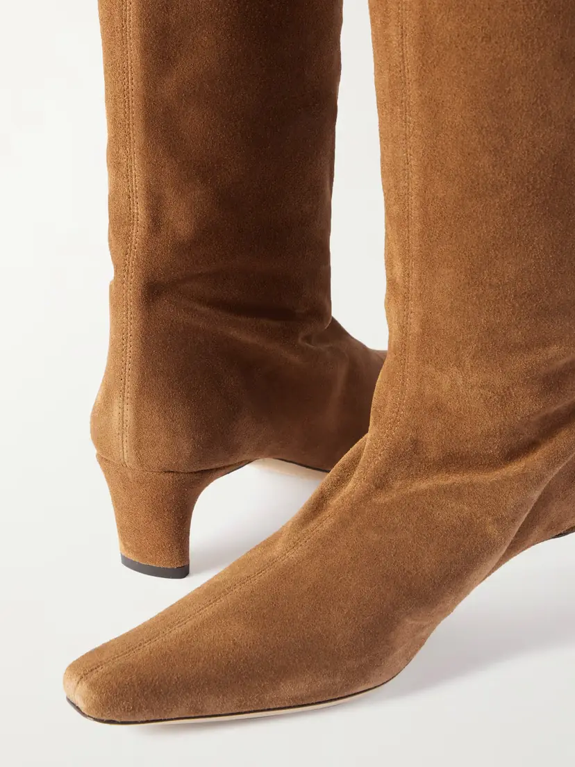 Staud Wally Suede Knee Boots | Thumbnail 4