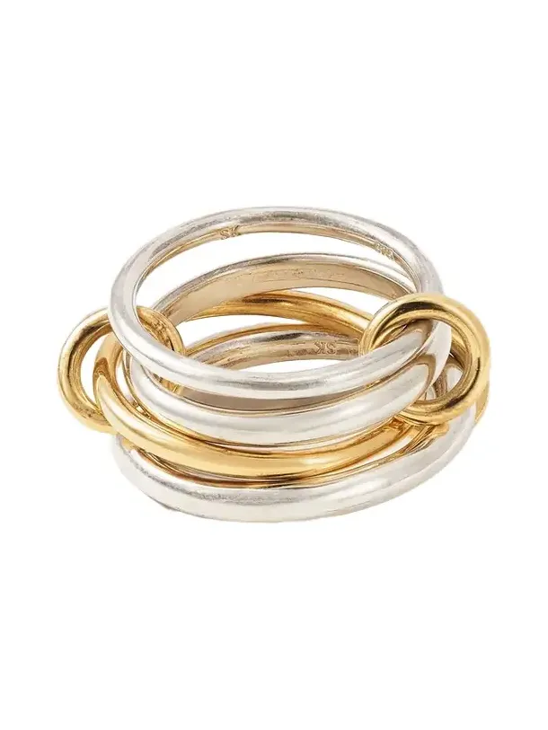 Hyacinth Mx 18-karat Gold And Sterling Silver Rings Hyacinth Mx 18-karat Gold And Sterling Silver Rings