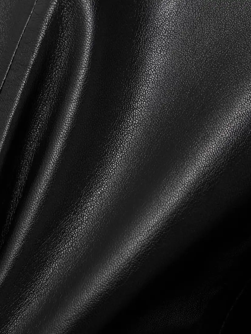 St. Agni Paneled Textured-leather Straight-leg Pants | Thumbnail 5