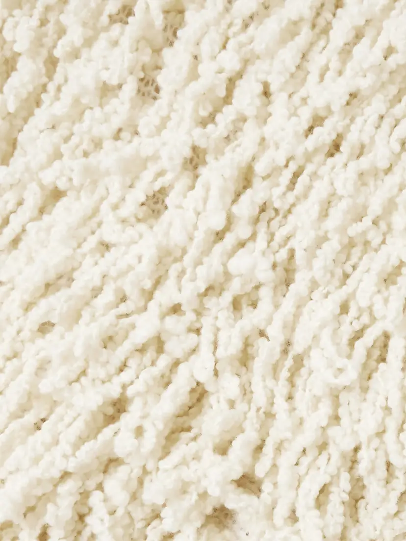 Isabel Marant Moka Fringed Wool-blend Bouclé Tutleneck Sweater | Thumbnail 4 Isabel Marant Moka Fringed Wool-blend Bouclé Tutleneck Sweater | Thumbnail 4
