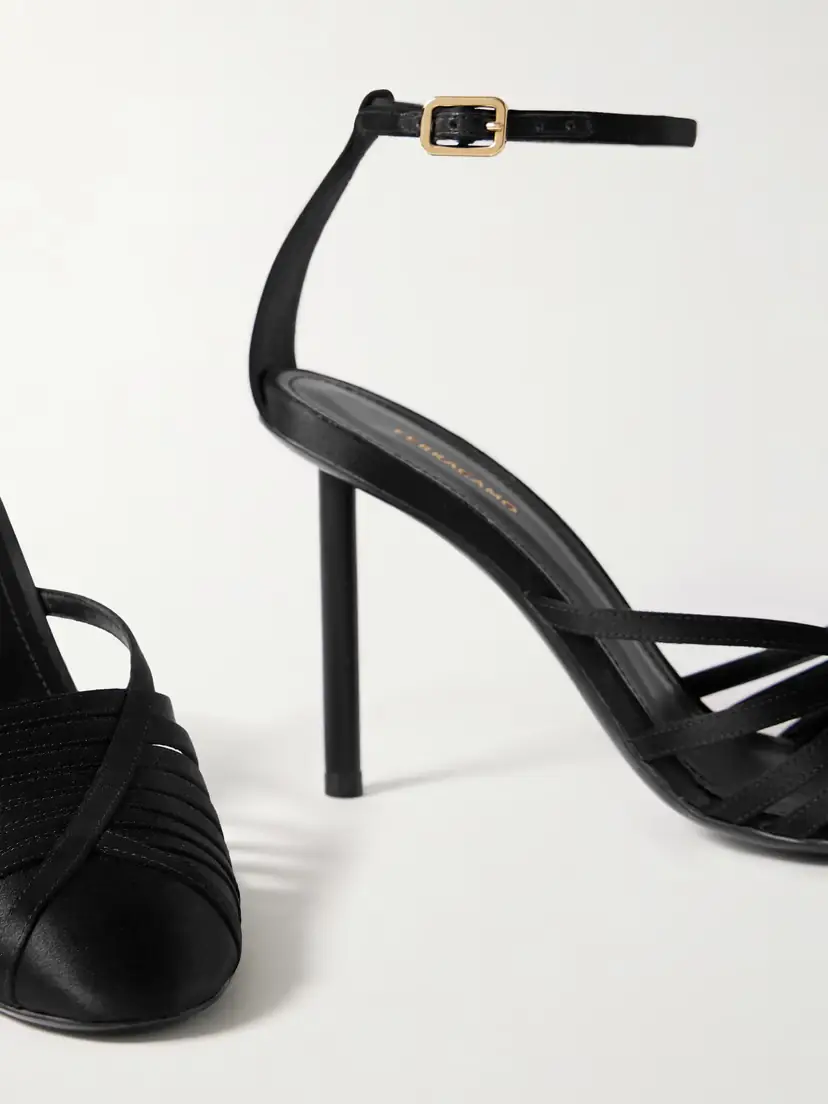 Ferragamo Ermelia Satin Pumps | Thumbnail 4