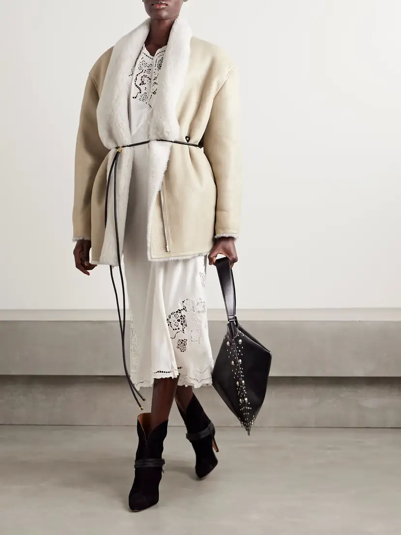 Isabel Marant Elanore Shearling Jacket | Thumbnail 2