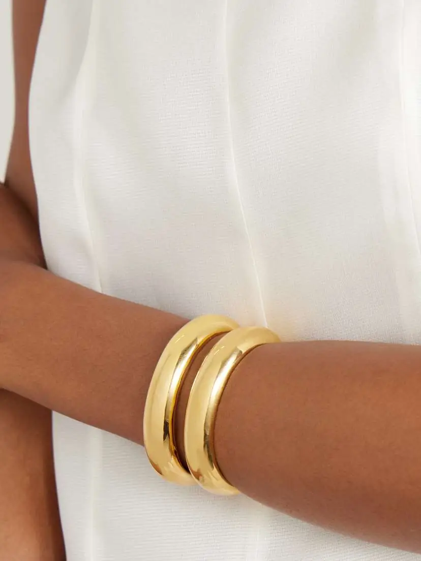 AGMES Charlotte Recycled Gold Vermeil Cuff | Thumbnail 2 AGMES Charlotte Recycled Gold Vermeil Cuff | Thumbnail 2