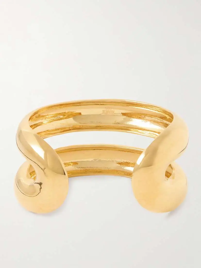 AGMES Charlotte Recycled Gold Vermeil Cuff | Thumbnail 3 AGMES Charlotte Recycled Gold Vermeil Cuff | Thumbnail 3