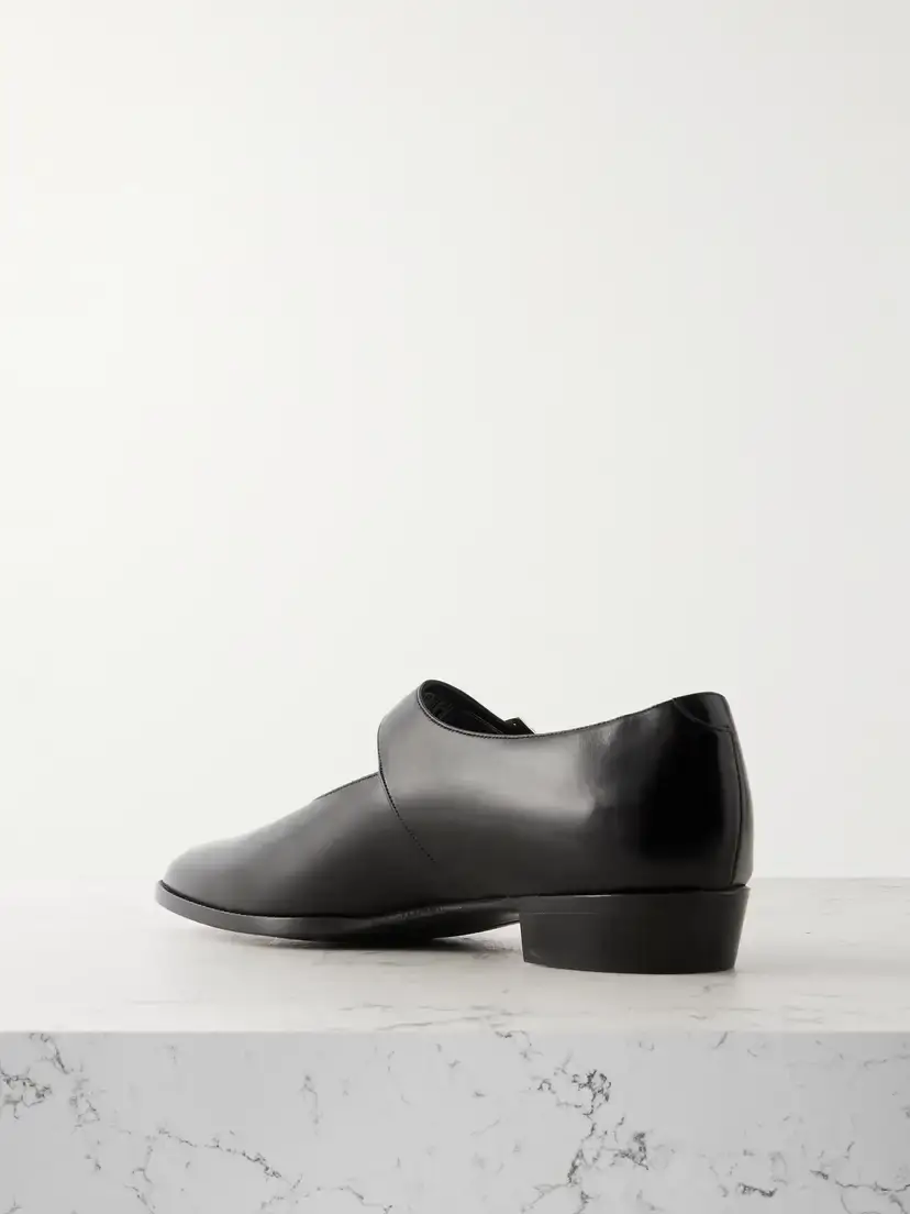BALLY Gerwin Glossed-leather Mary Jane Flats | Thumbnail 3