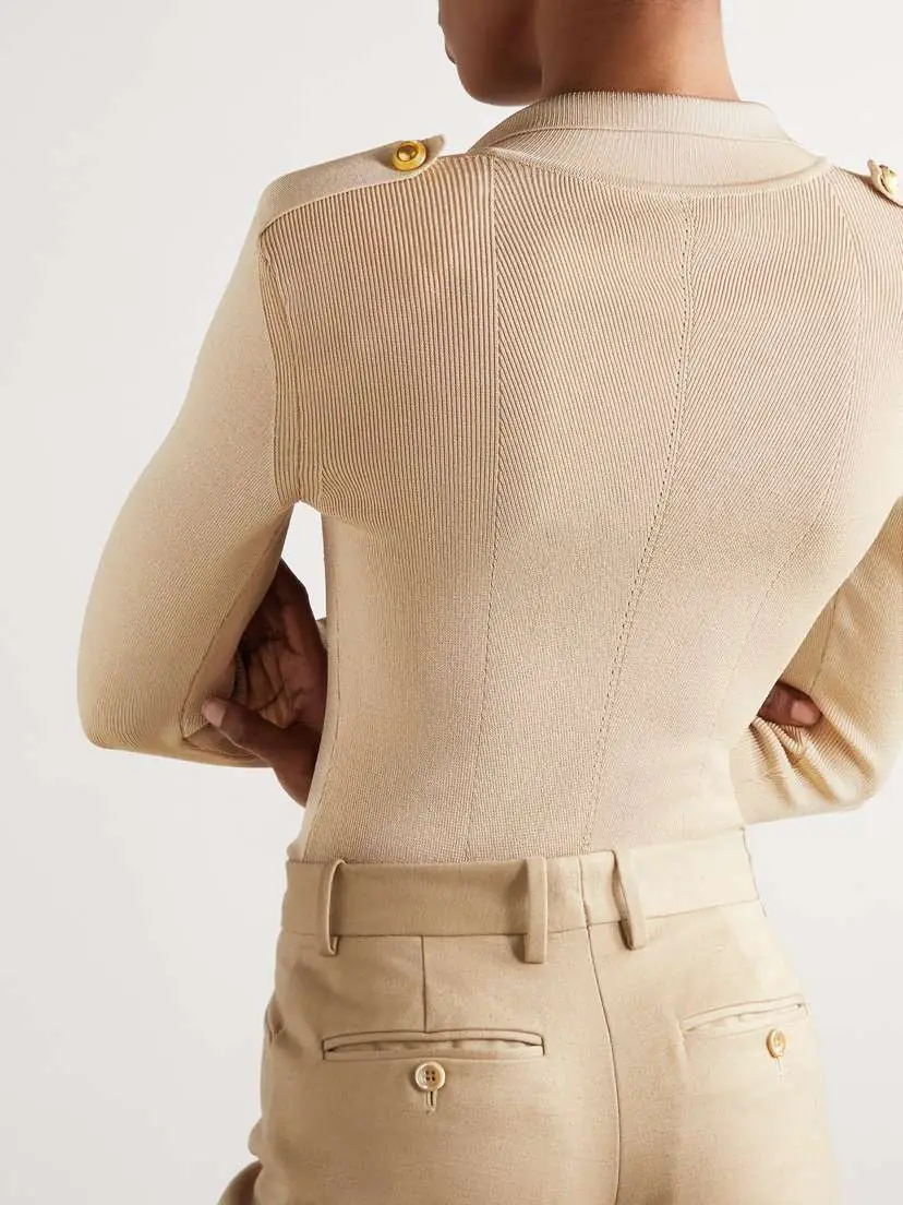 Tom Ford Embellished Stretch-knit Bodysuit | Thumbnail 4
