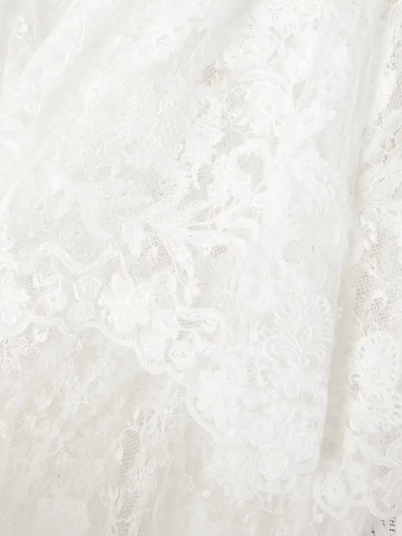 Chloé Ruffled Corded Lace Blouse | Thumbnail 5 Chloé Ruffled Corded Lace Blouse | Thumbnail 5