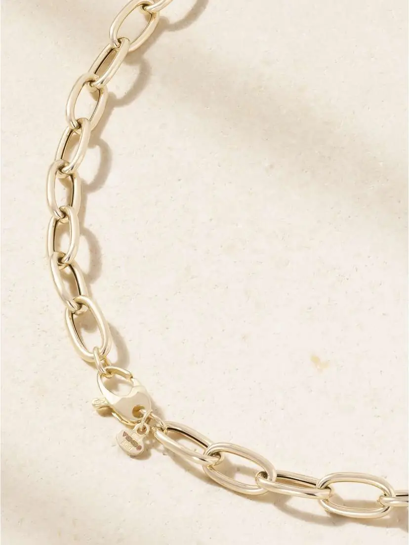JIA JIA Jumbo 14-karat Gold, Quartz And Diamond Necklace | Thumbnail 3 JIA JIA Jumbo 14-karat Gold, Quartz And Diamond Necklace | Thumbnail 3