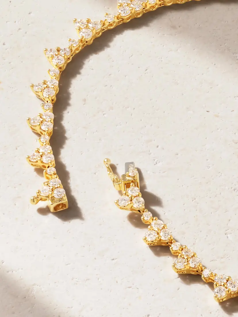 Anita Ko Eternity 18-karat Gold Diamond Choker | Thumbnail 3 Anita Ko Eternity 18-karat Gold Diamond Choker | Thumbnail 3