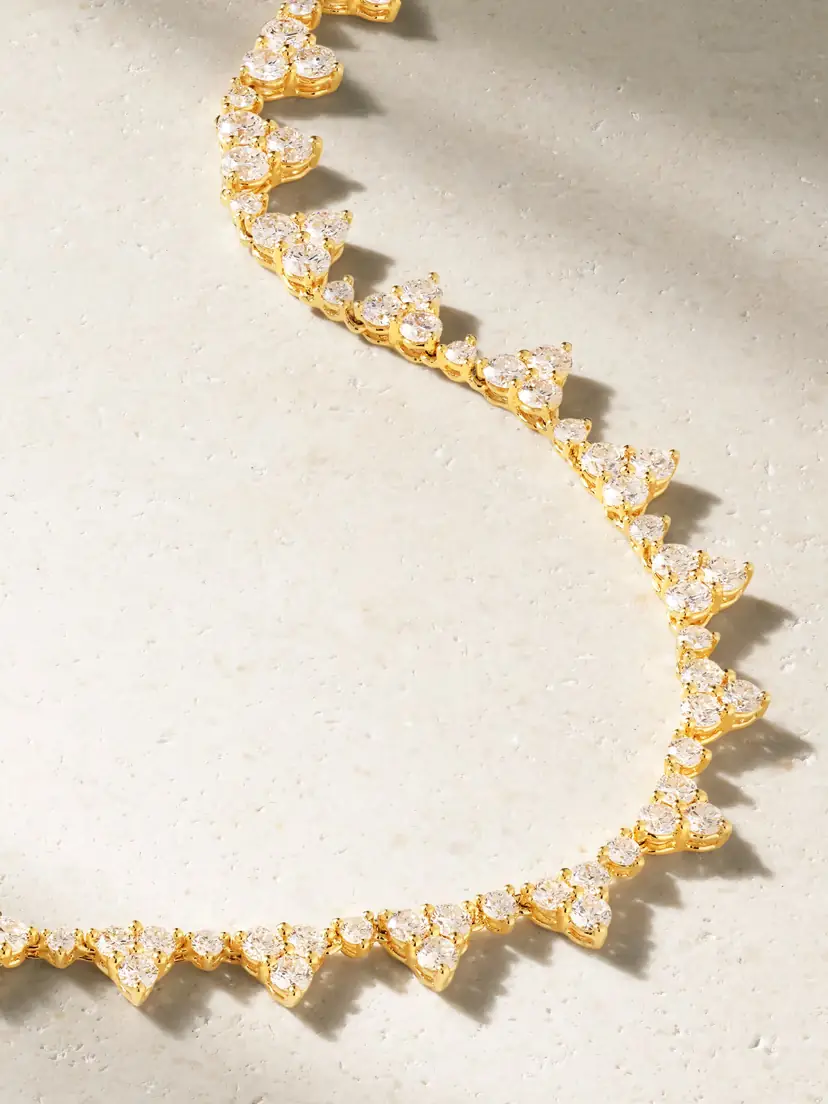 Anita Ko Eternity 18-karat Gold Diamond Choker | Thumbnail 4 Anita Ko Eternity 18-karat Gold Diamond Choker | Thumbnail 4