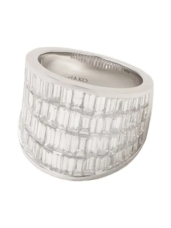 Galaxy 18-karat White Gold Diamond Ring Galaxy 18-karat White Gold Diamond Ring