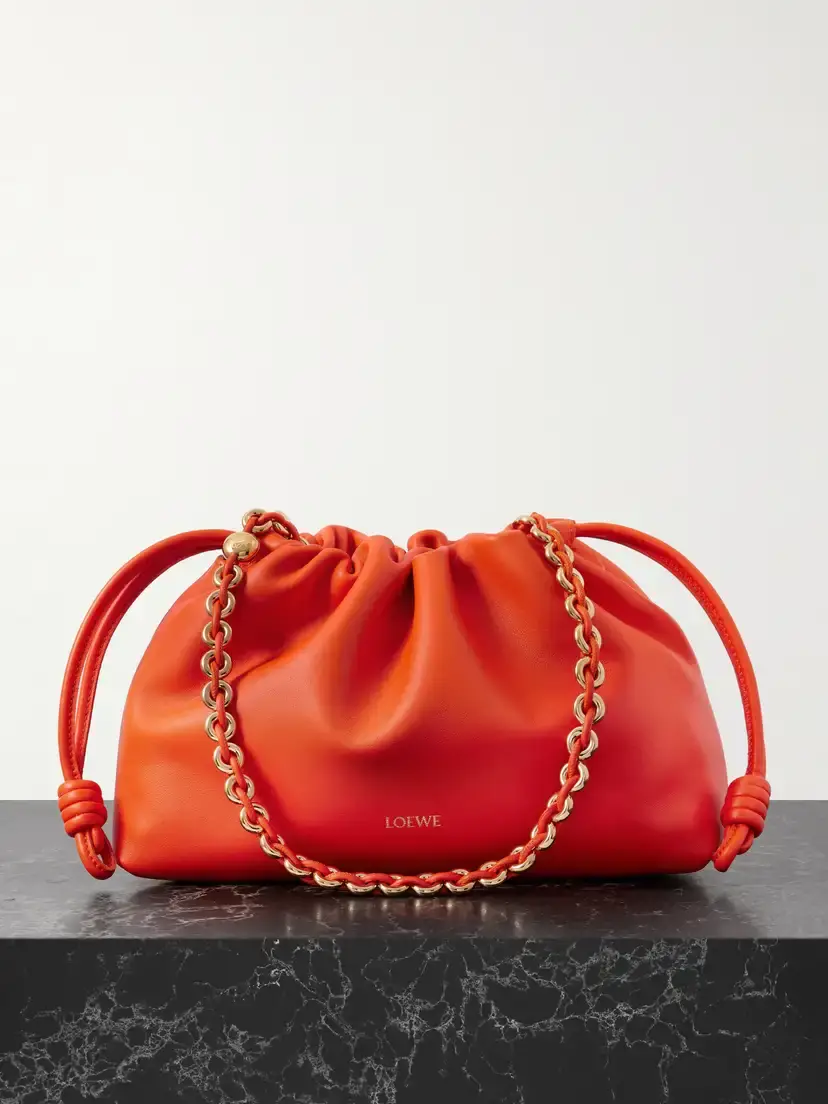 Flamenco Leather Clutch