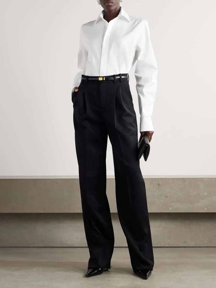 Saint Laurent Cotton-poplin Shirt | Thumbnail 2 Saint Laurent Cotton-poplin Shirt | Thumbnail 2