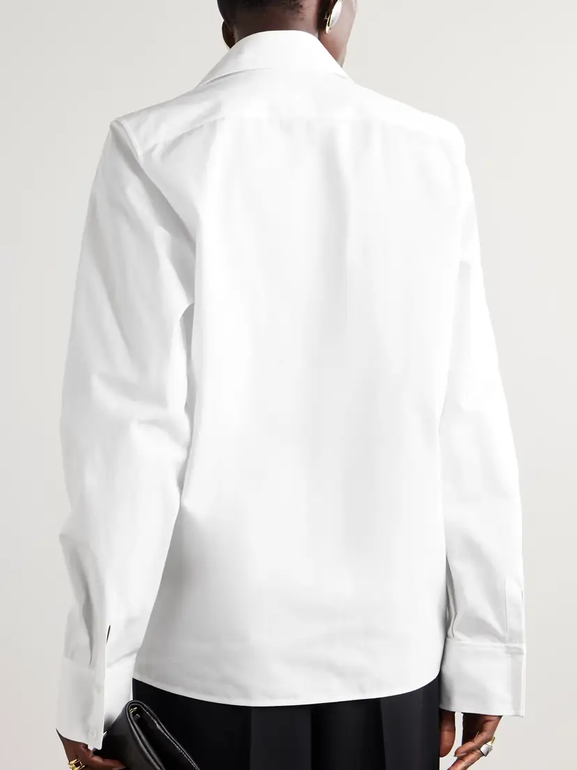 Saint Laurent Cotton-poplin Shirt | Thumbnail 4 Saint Laurent Cotton-poplin Shirt | Thumbnail 4