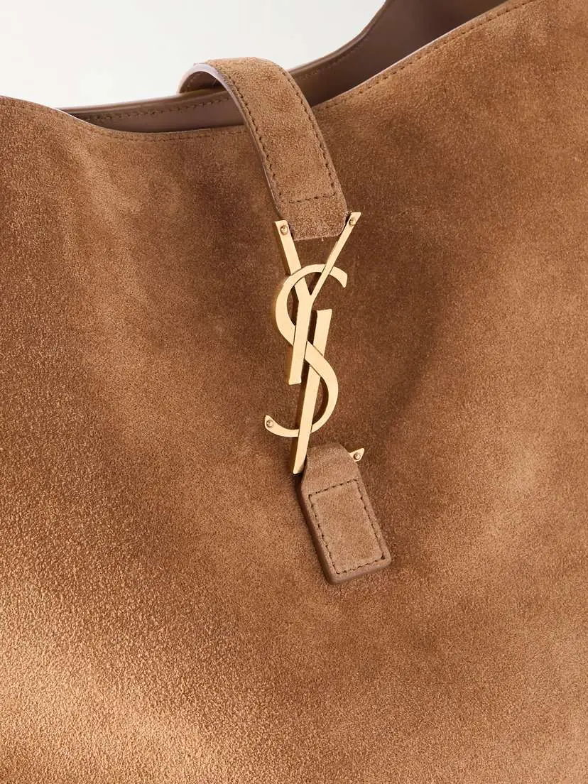 Saint Laurent Le 5 À 7 Bea Suede Tote | Thumbnail 4